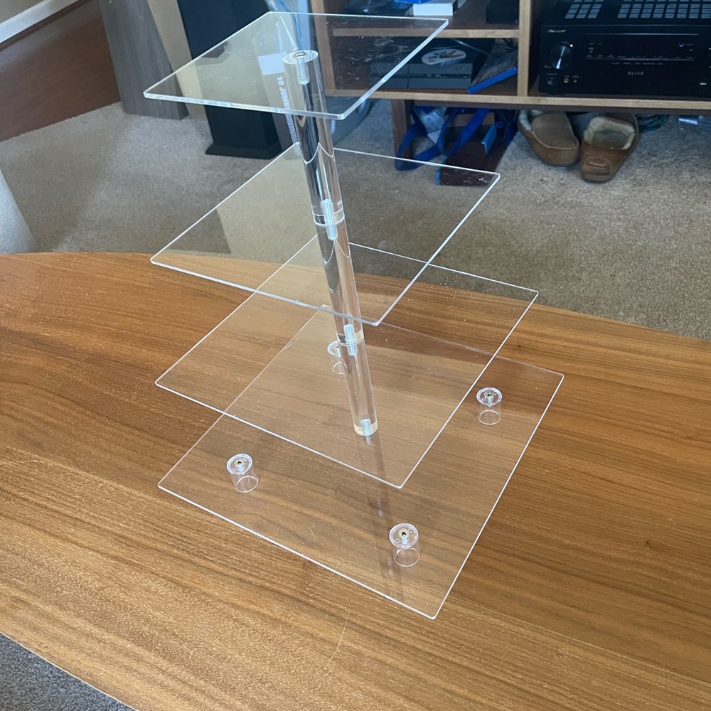 Clear Acrylic Display Stand